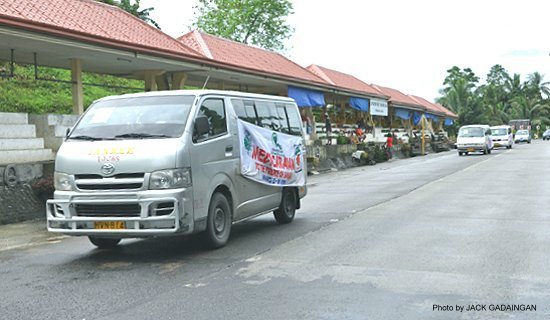 Media nutrition caravan in Samar
